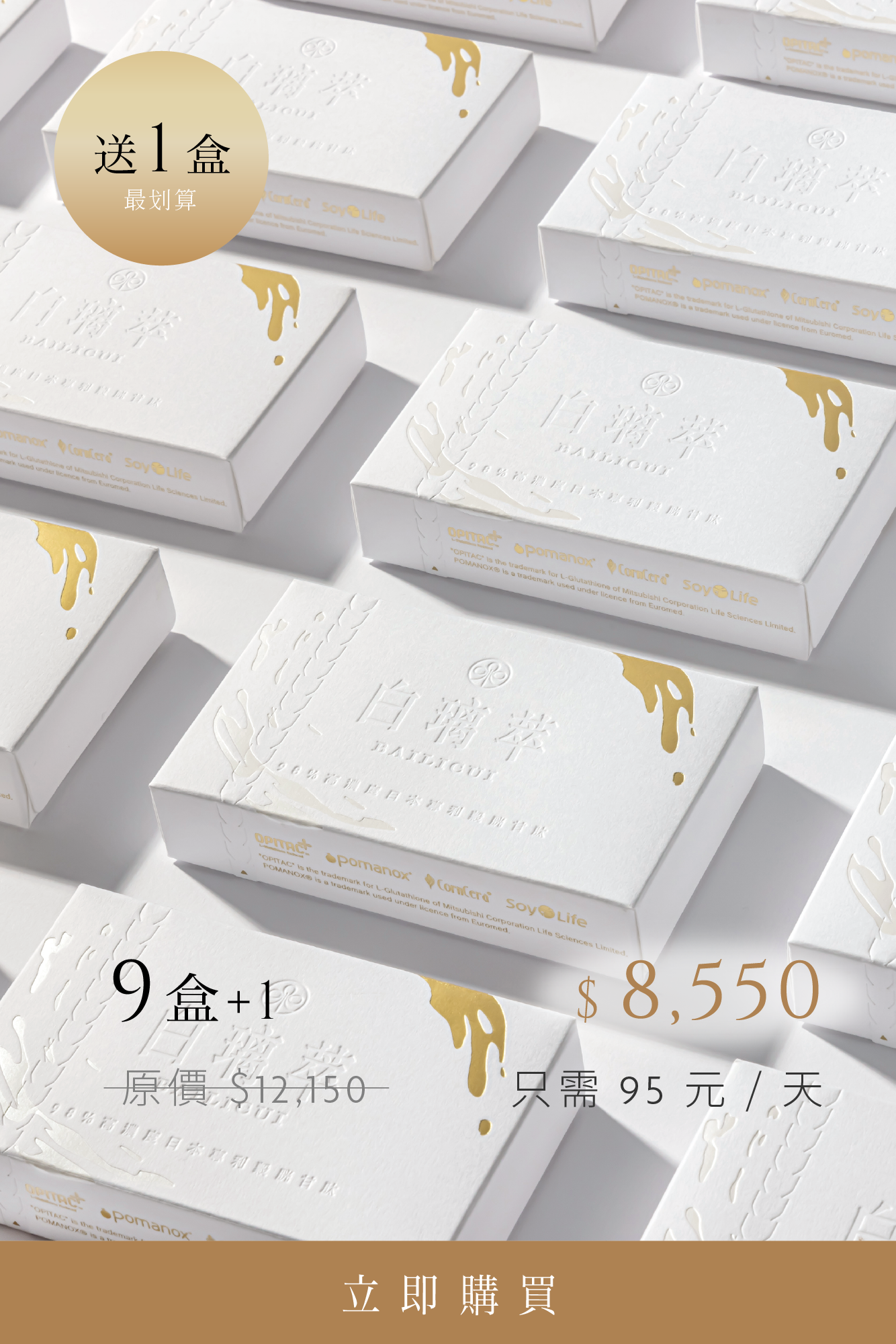 白璃萃9+1盒|女王組