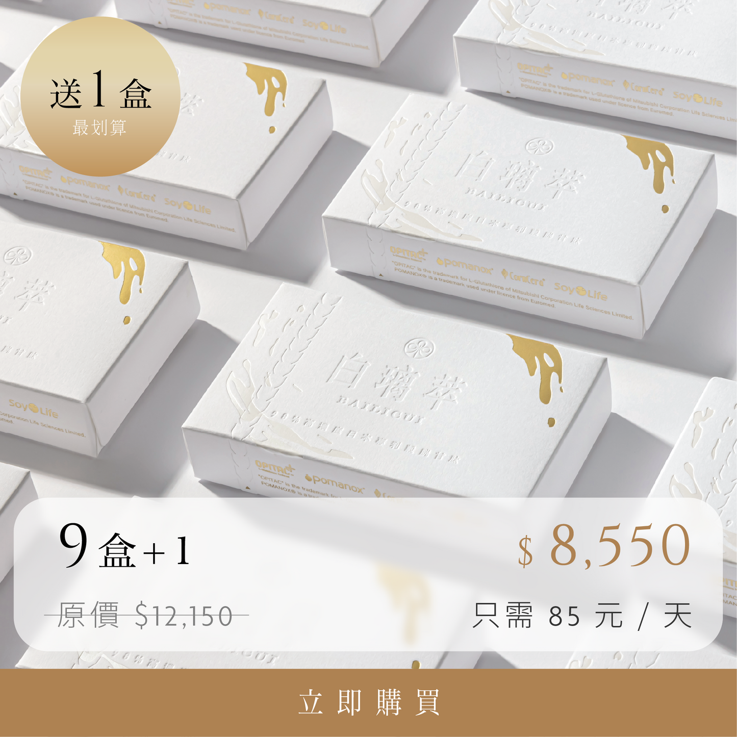 白璃萃9+1盒|女王組